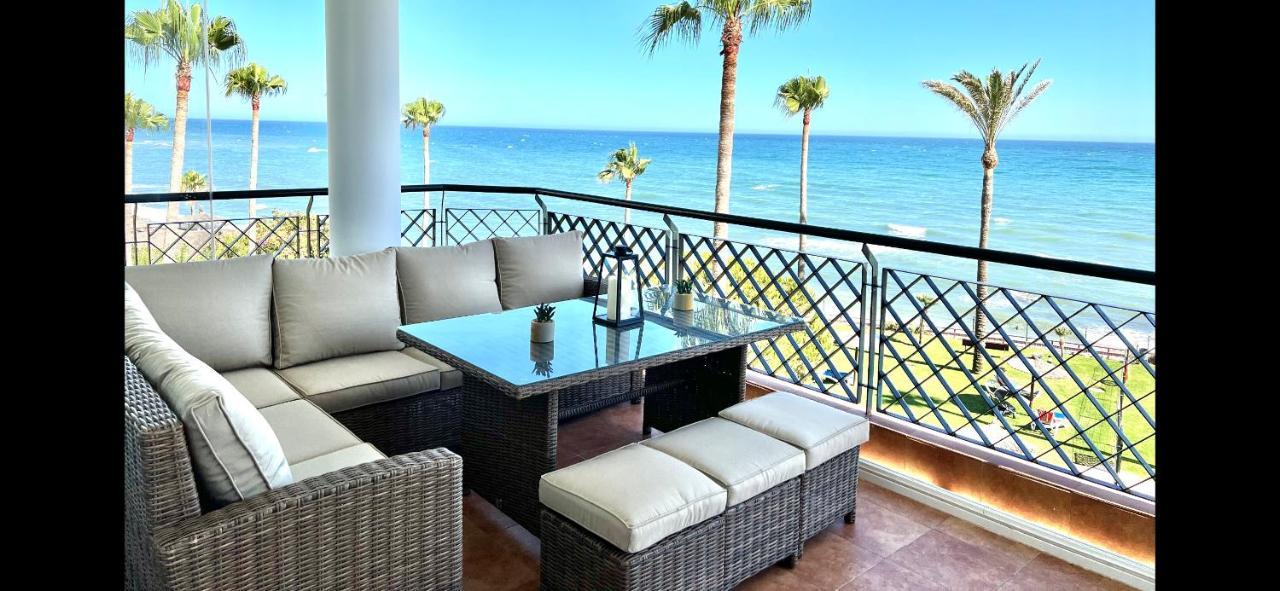 Mi Capricho 170 Beachfront Apartment Sitio de Calahonda エクステリア 写真